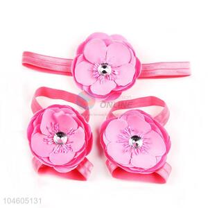 Flower Hair Accessory Elastic Headband