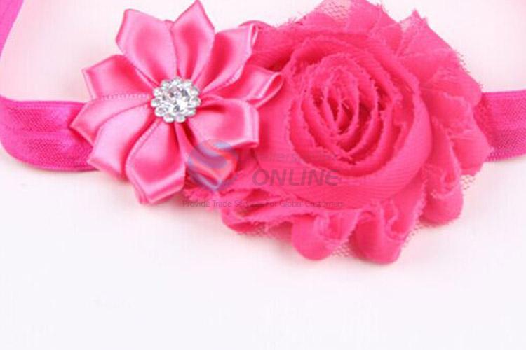 Flower Hair Accessory Elastic Headband