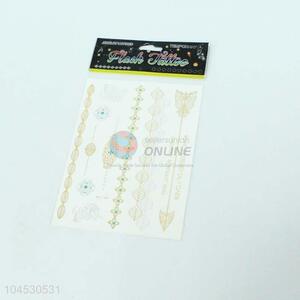 Good quality metallic temporary tattoo fake tattoo