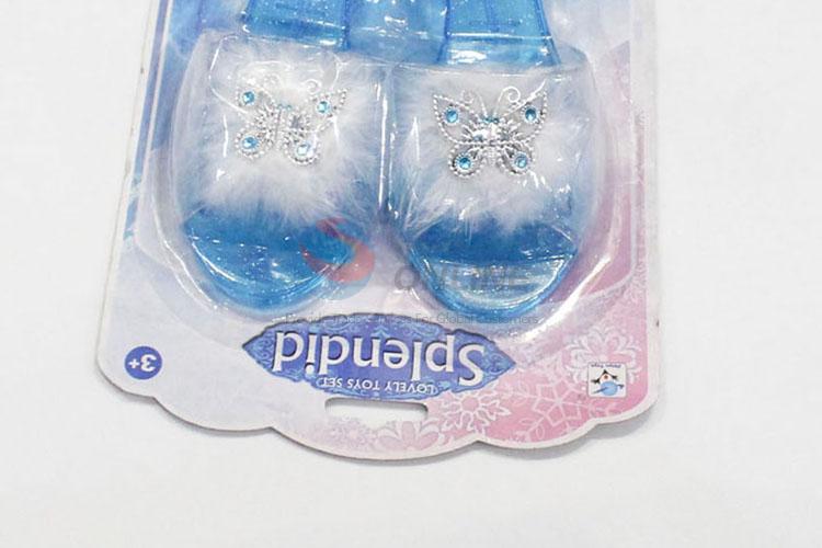 Best Popular Fashion Girls Beauty Play Toys Princess Shoes Accessories