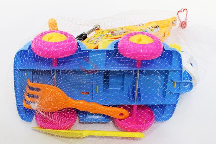 New Arrival 4pcs Beach Enineering Car Toys for Sale