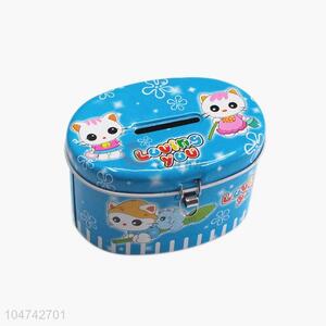 Good quality cartoon printing money box coin bank