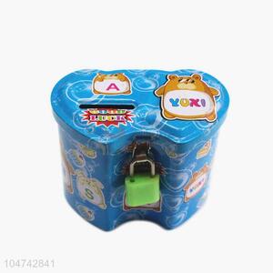 Cheap wholesale cartoon printing money box coin bank