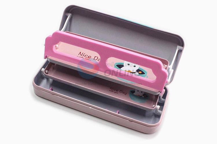 High quality promotional cartoon printing pencil box