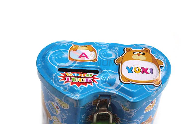 Cheap wholesale cartoon printing money box coin bank