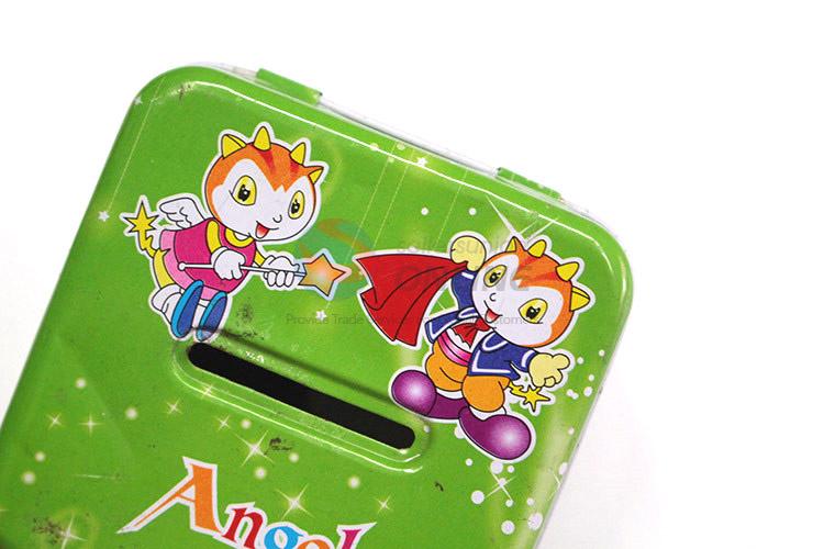 High grade custom cartoon printing money box coin bank