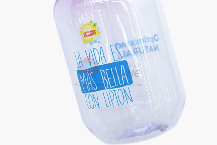 China wholesale plastic water bottle with straw