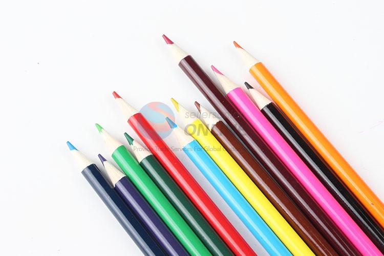 Good Quality 12 Colors Wood Colored Pencils Artist Painting Oil Color Pencil for School Drawing