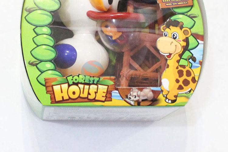 Hot Selling Plastic Cartoon Forset Animal Set Kids Toy