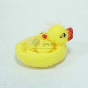 Factory price mini yellow duck bath toys