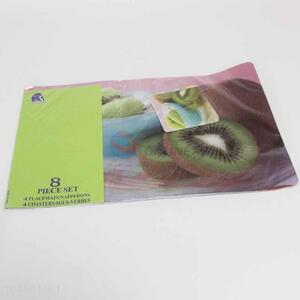 Wholesale custom cheap PP placemat set