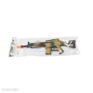 New Useful Gold Kids Plastic Funny Toy Flint Gun