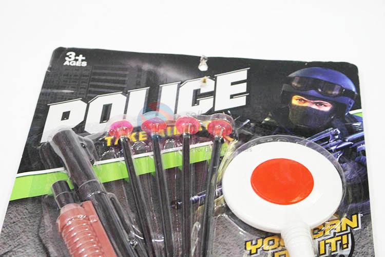 Popular Promotional Platsic Toy Police Equipment Set With Accessories