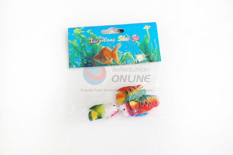 China Supply Aquarium Decoration Plastic Fish For Tank