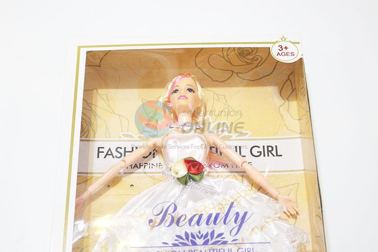 Plastic Factory wholesale kids 11 Cun Wedding Dress Dolls toy