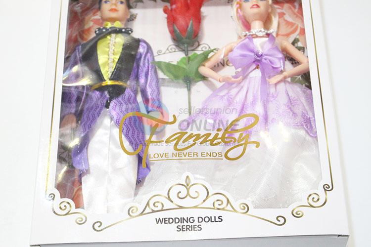 Children 11 Cun Wedding Dress Dolls Toy with Low Price Creative Toy