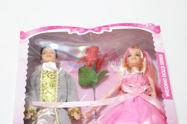 New Arrival Children Plastic 11 Cun Dolls Couples Toy