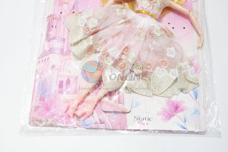 Promotional Wholesale Cartoon 11 Cun Wedding Dress 3D Dolls