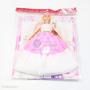 New Plastic Cartoon 11 Cun Wedding Dress Dolls Toy