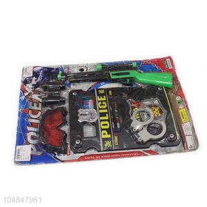 Bottom price kids gun toys police play set