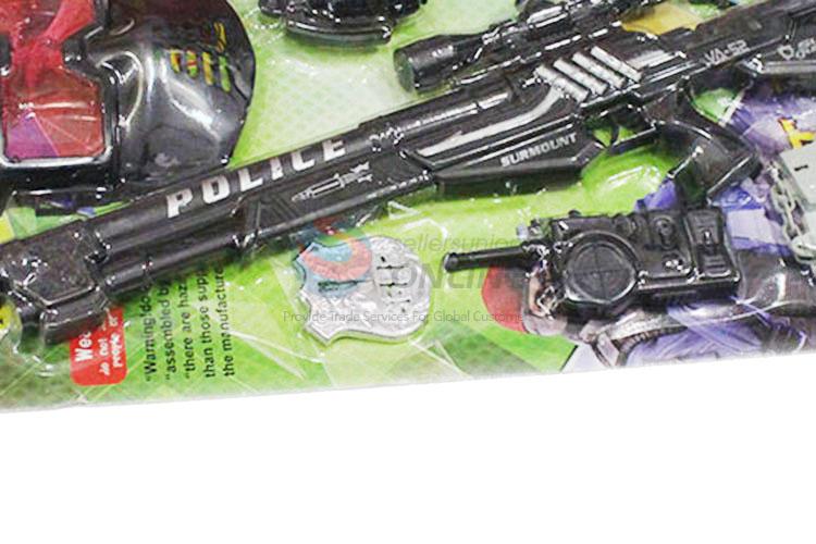 China factory kids gun toys police play set