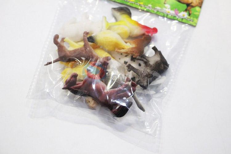 High sales plastic farm animals 12pcs