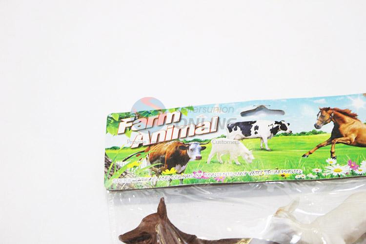 Best selling plastic farm animals 7pcs