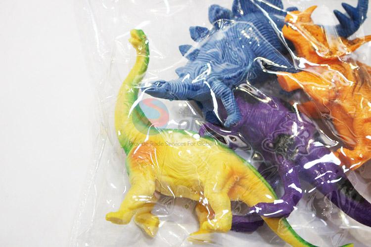 Factory customized plastic dinosaur model toy 4pcs