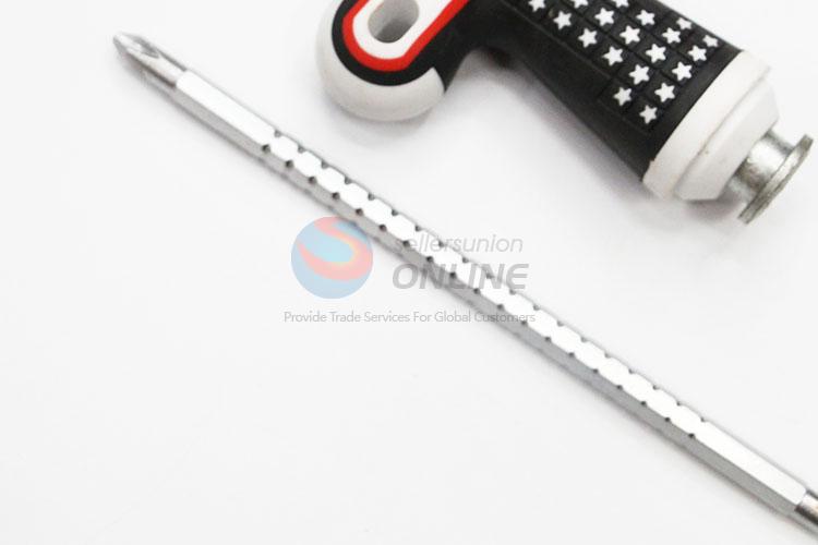 Multi Function Repair Hand Tools Plastic Handle Triple-purpose Screwdriver with Protective Cover