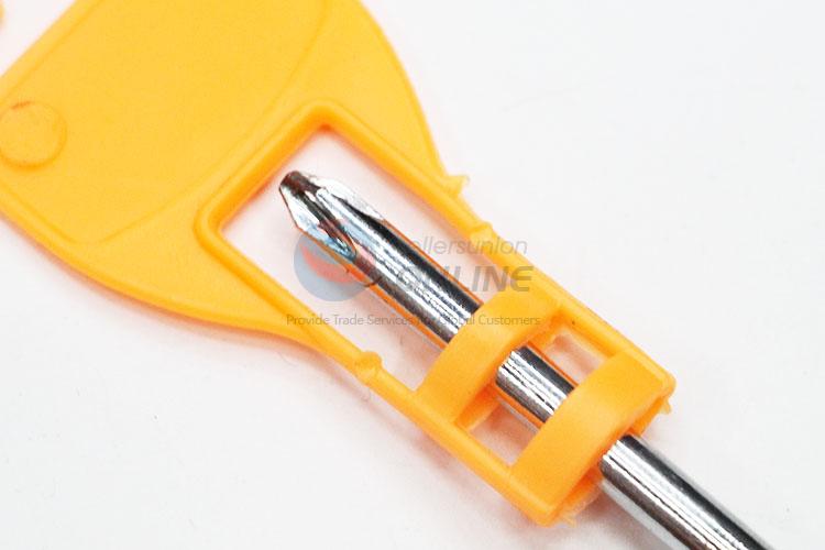 Fashion Cheap Plastic Handle Steel Cross Screwdriver