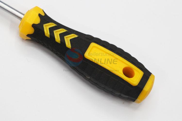 Top Selling Plastic Handle Slottted Screwdriver with Protective Cover