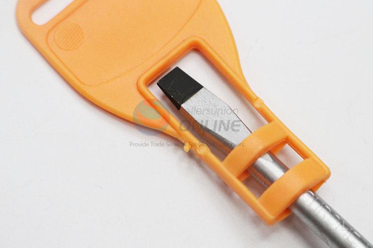 Utility Tool Hand Tools Steel Slottted Screwdriver with Protective Cover