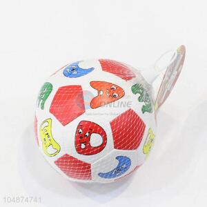 Fashion Style Cute 6 Cun Cartoon Letter Printed PU Children Football