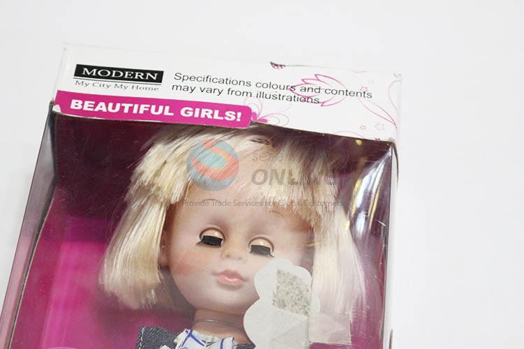 Top manufacturer 14 inches doll  for girls