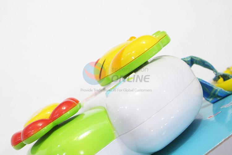 Good quality pull line musical mushroom for baby