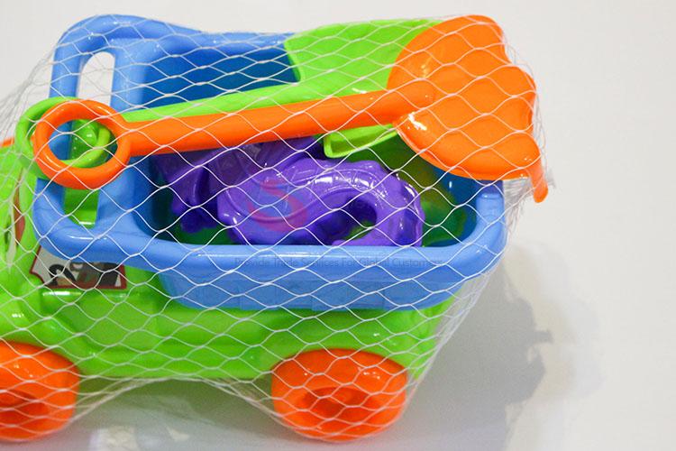 Direct Price 5pcs Beach Set Plastic Sand Tuck Car Toy