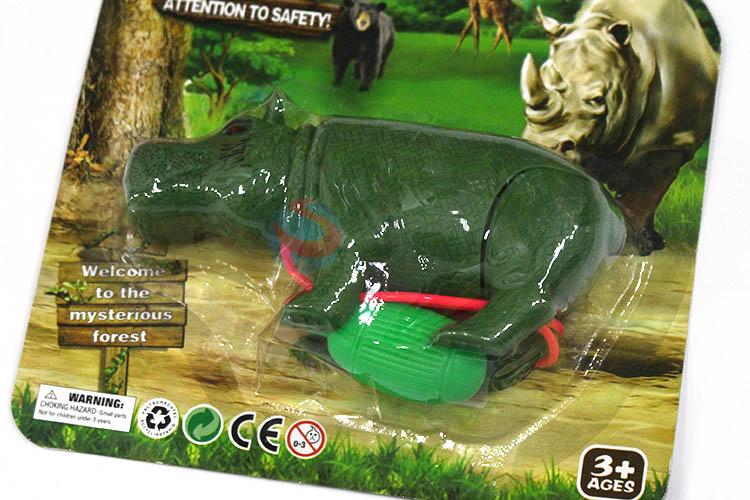 Bottom price air pressure toy hippo