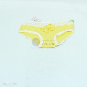 High Quality Yellow Women Underpants for Sale