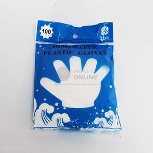 100pc Disposable PE Gloves