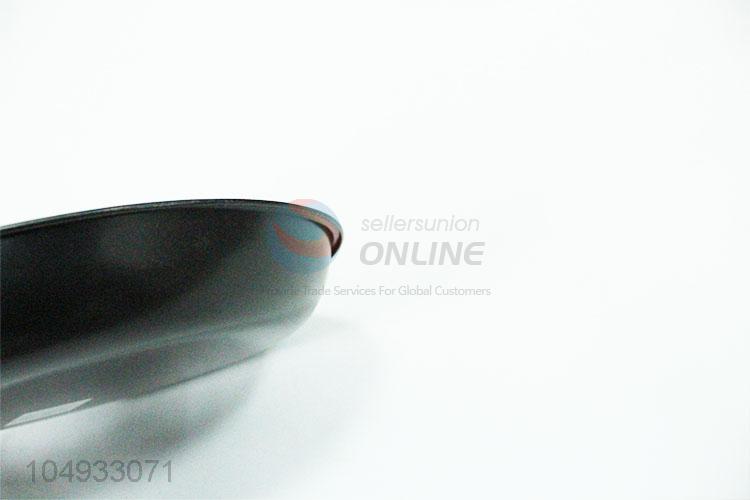 Factory price black pan with handle