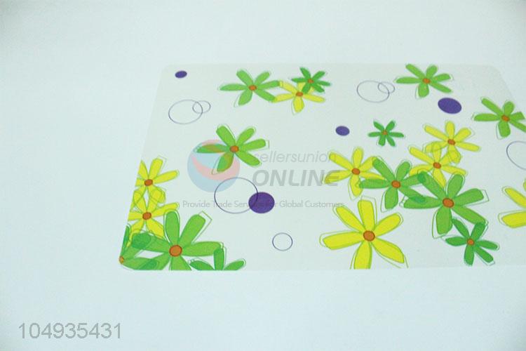 Latest style flower printing placemat