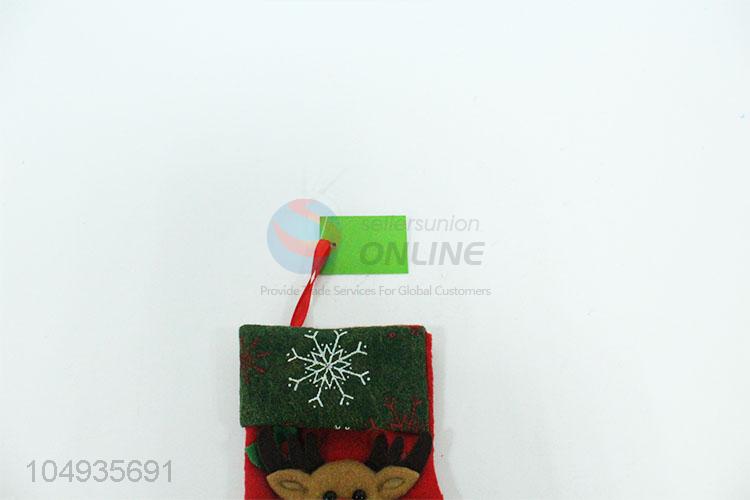 Most popular hanging sock for christmas decoration