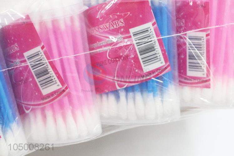 New Arrival 12 Bottles Plastic Handle Cotton Swabs