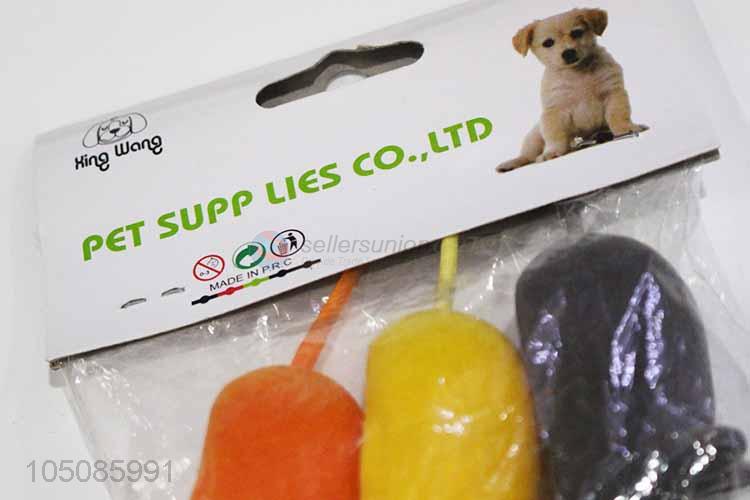 Wholesale low price mouse shape dog chew toy