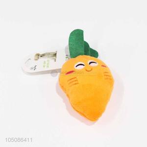 New products soft carrot shape pet toy