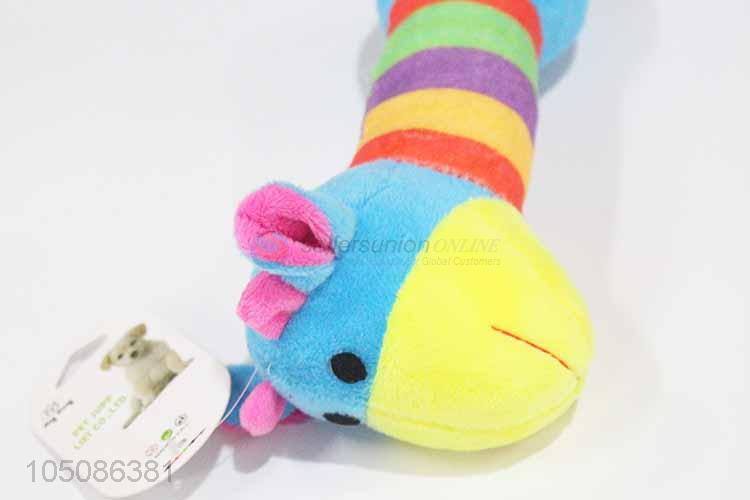 Wholesale low price soft watermelon shape pet toy