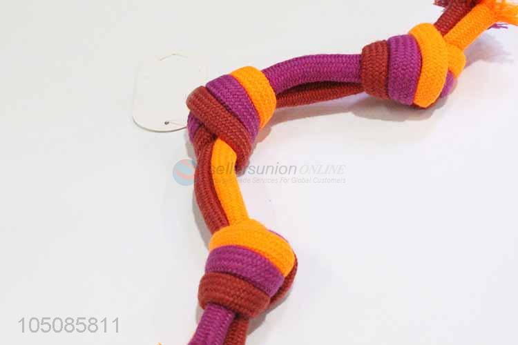 Made in China knot rope dog chew toy