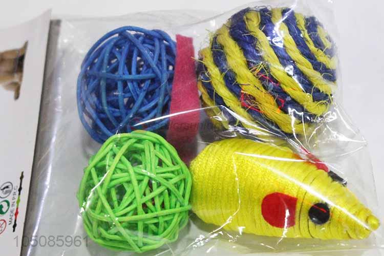 Bottom price ball toy set for pets