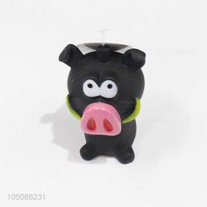 Cheap high quality pig shape vinyl dog toy