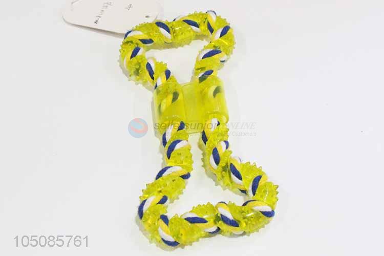 Bottom price soft bone shape dog chew toy